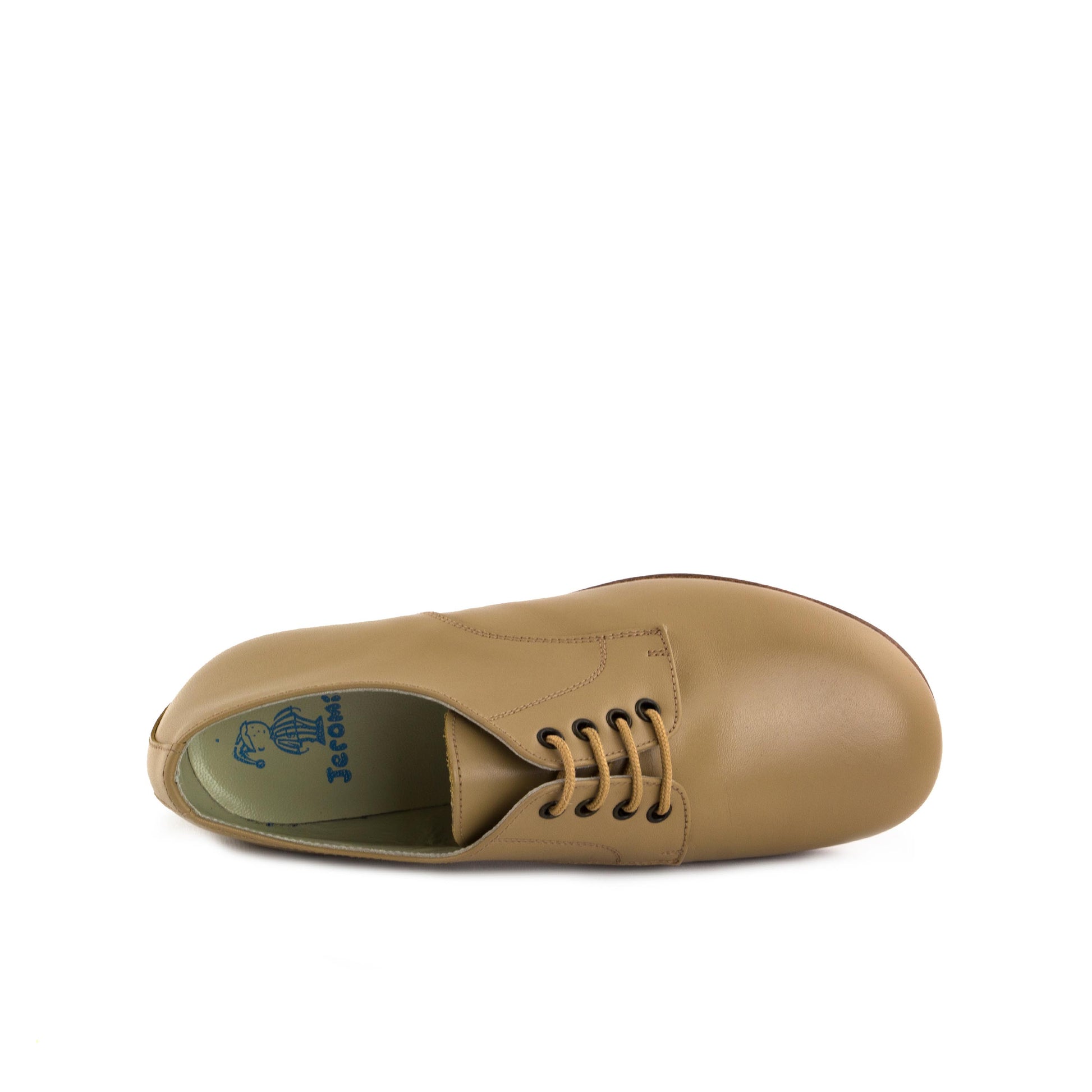Blucher liso elegante tostado con cordón S141-00 Jeromín - S141-00-6C-6.jpg