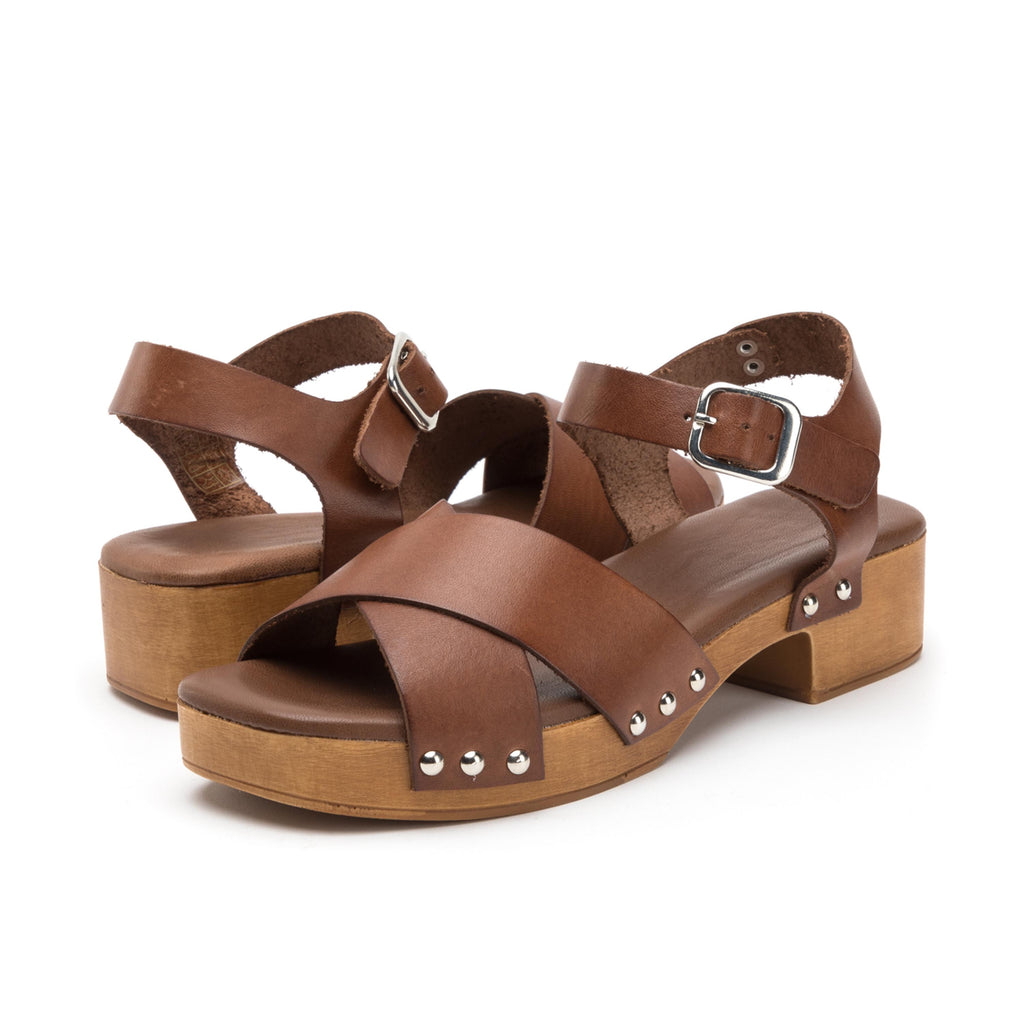 Zueco con tacón cuero con hebilla 7321 de Pepa & Cris - 7321-19-2.jpg