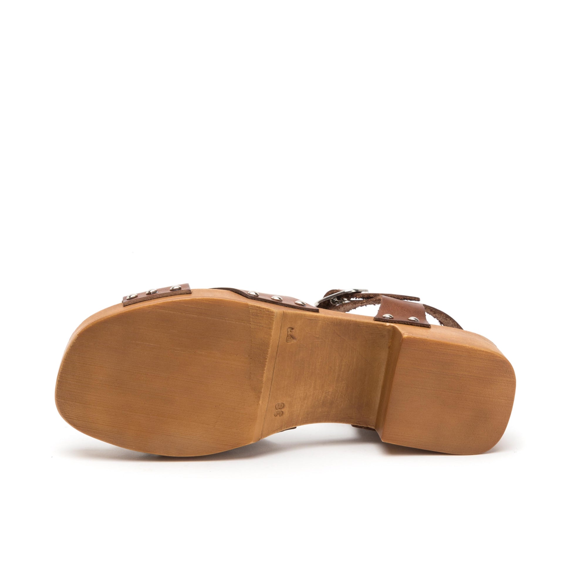 Zueco con tacón cuero con hebilla 7321 de Pepa & Cris - 7321-19-4.jpg