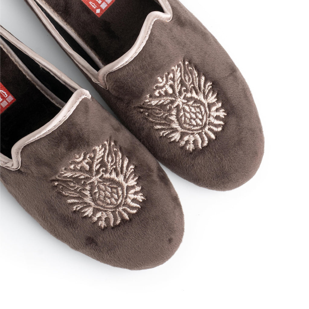 Zapatilla casa marrón 73525 Norteñas