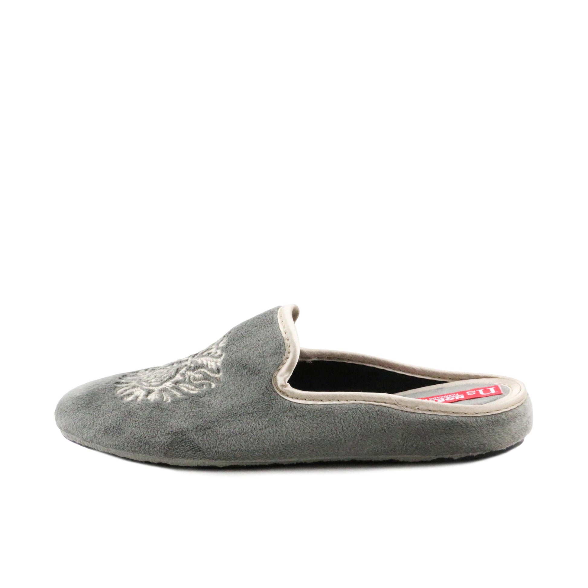 Zapatilla para casa destalonada gris 73525 de Norteñas - 73525-16-1.jpg