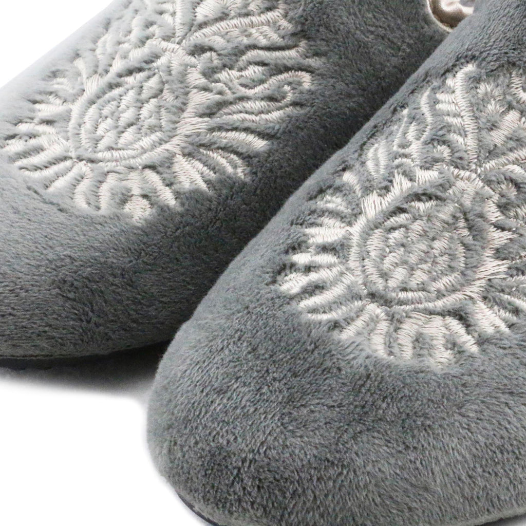 Zapatilla para casa destalonada gris 73525 de Norteñas - 73525-16-6.jpg