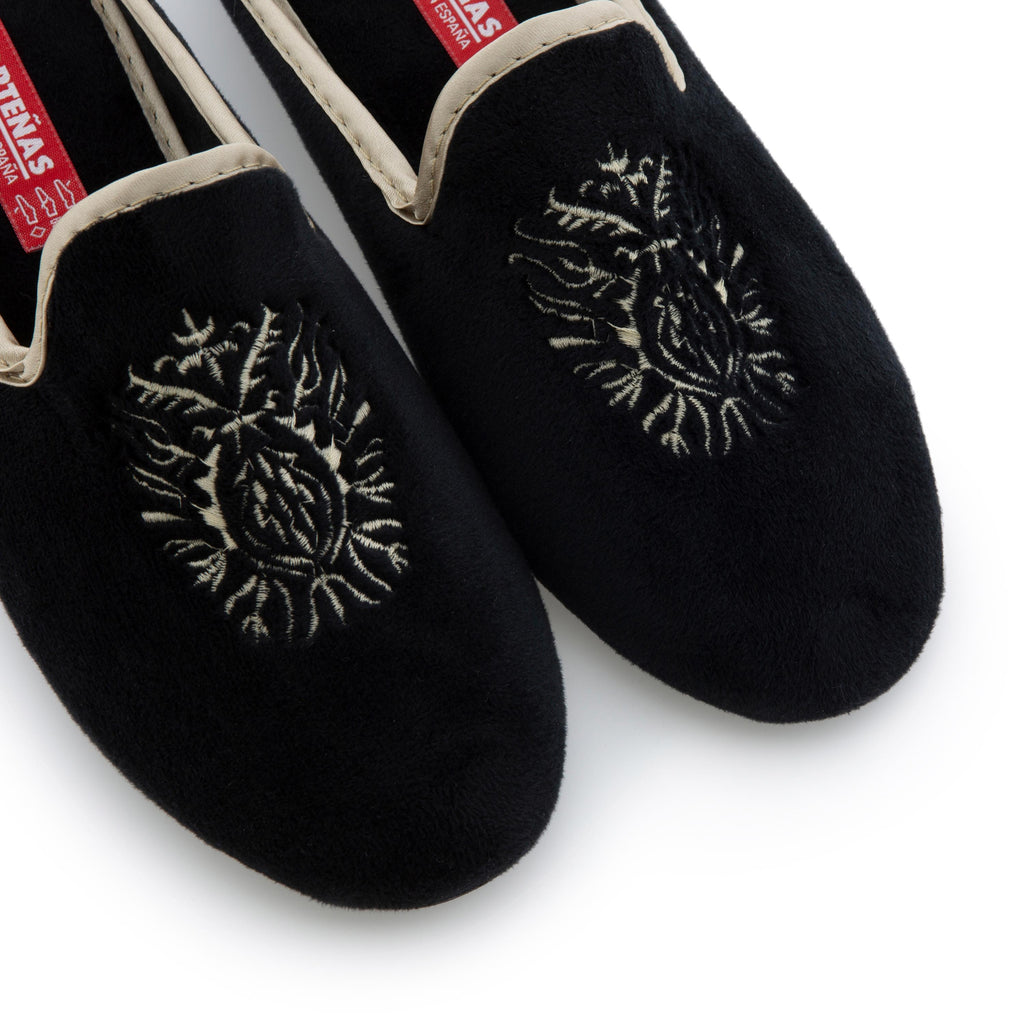 Zapatilla para casa destalonada negro 73525 de Norteñas - 73525-20-6.jpg