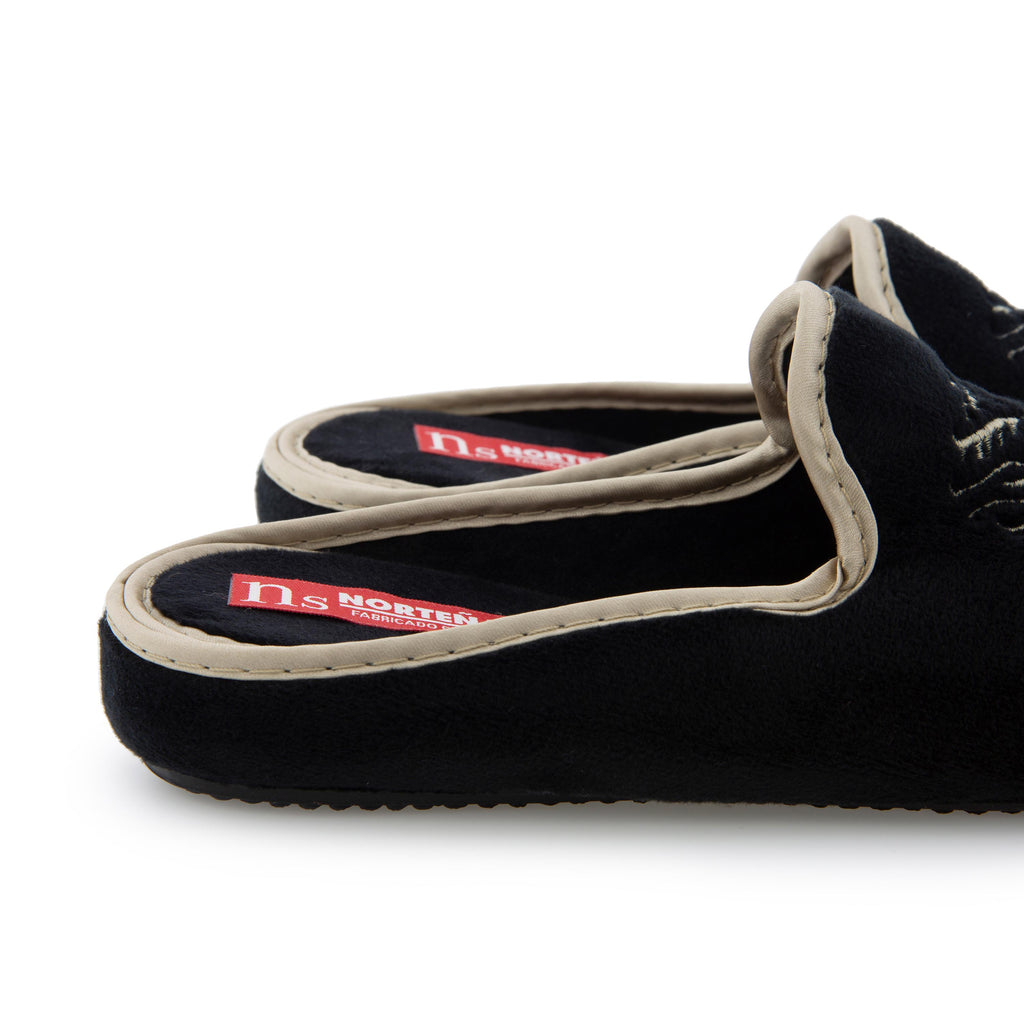 Zapatilla para casa destalonada negro 73525 de Norteñas - 73525-20-5.jpg