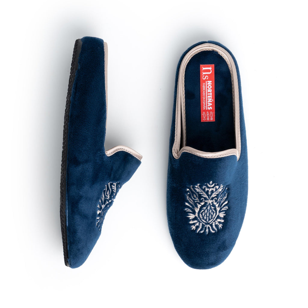 Zapatilla casa azul  73525 Norteñas