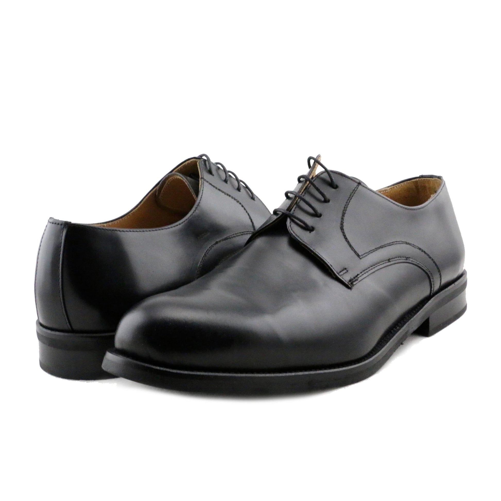 Blucher liso elegante negro con cordón 500081 Jeromín - 500081-20-2.jpg