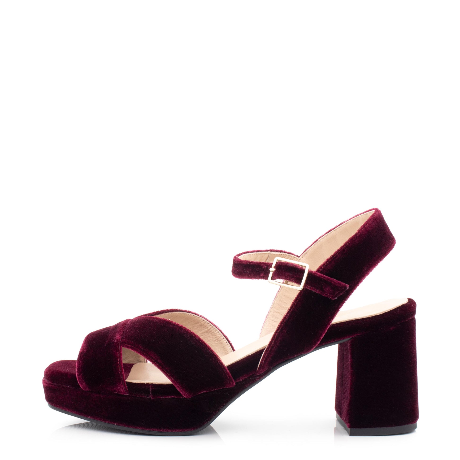 Sandalia de tacón burdeos con hebilla 7500 Pepa&Cris - 7500-13-1.jpg