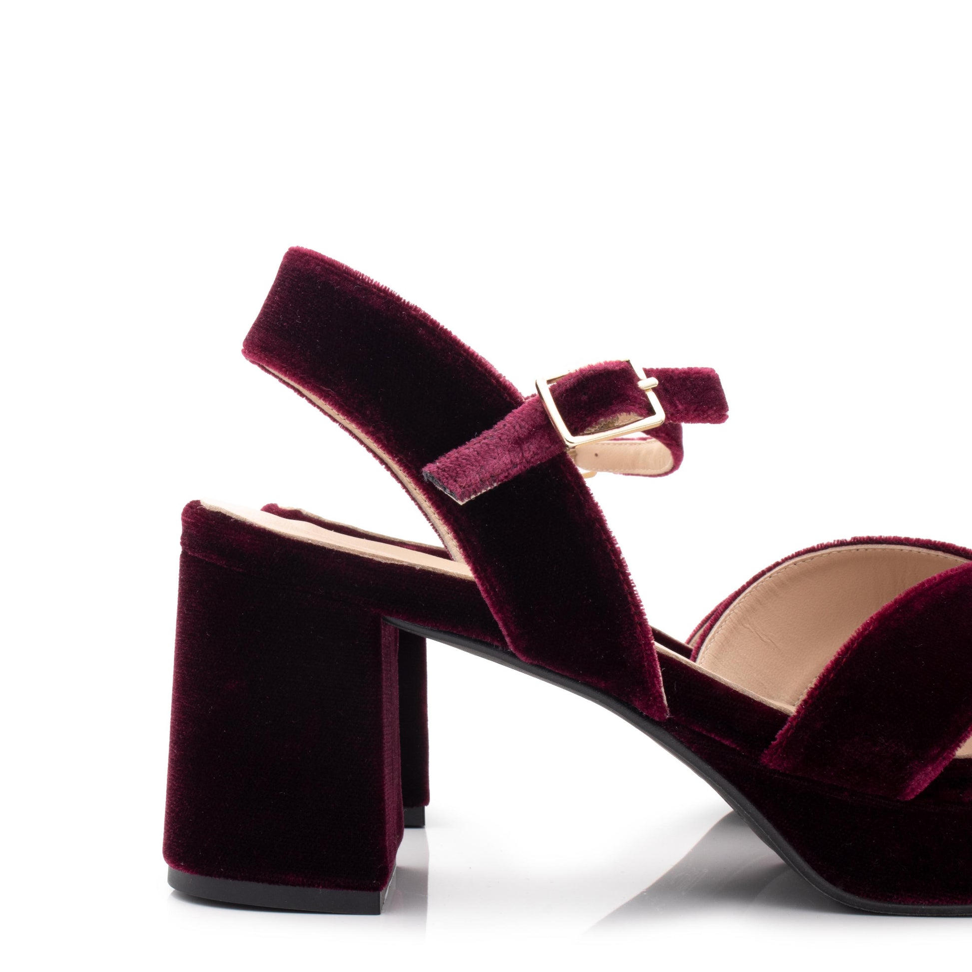 Sandalia de tacón burdeos con hebilla 7500 Pepa&Cris - 7500-13-5.jpg