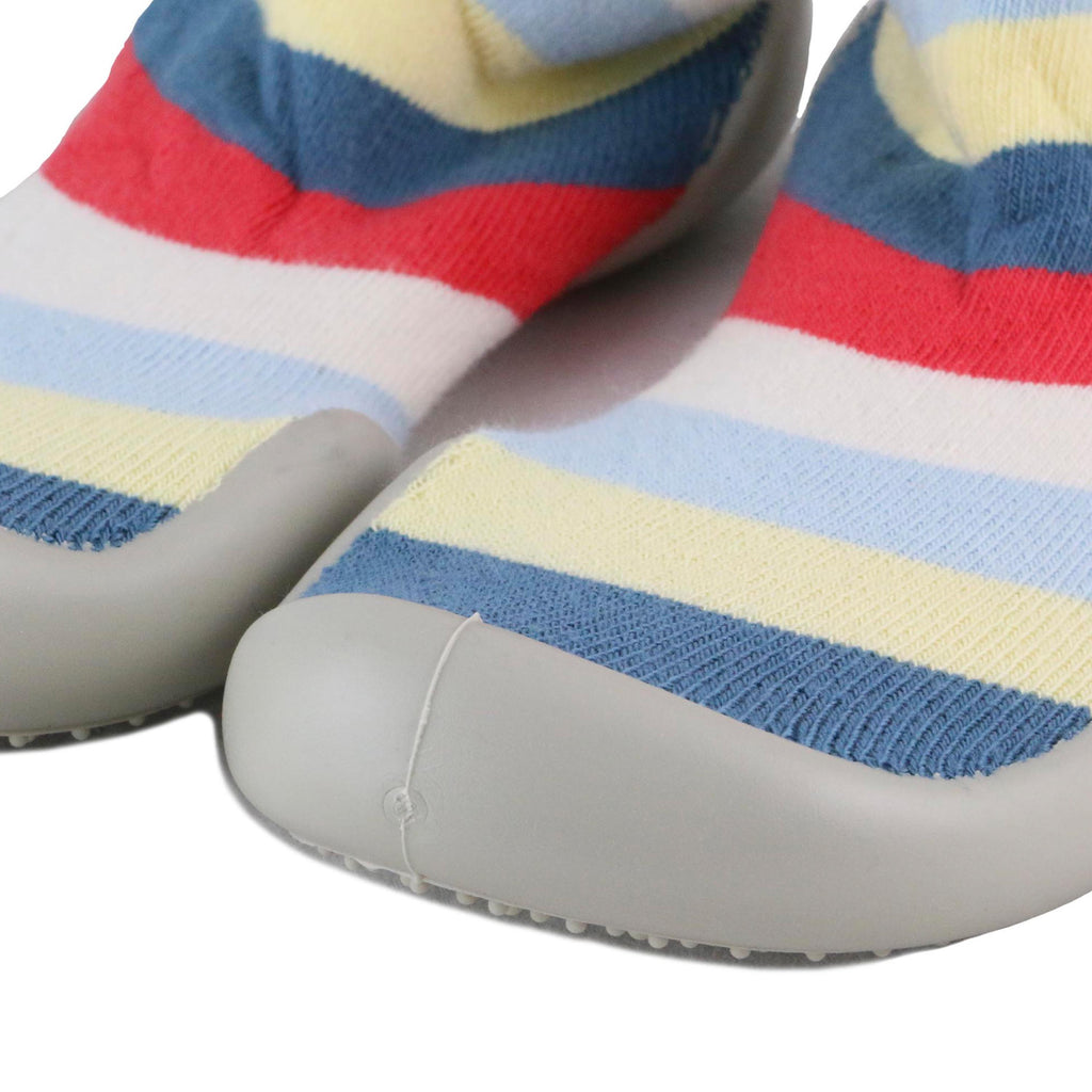 Zapatilla para casa cerrada azul/amarillo 750D Collégien - 750D-200-6.jpg