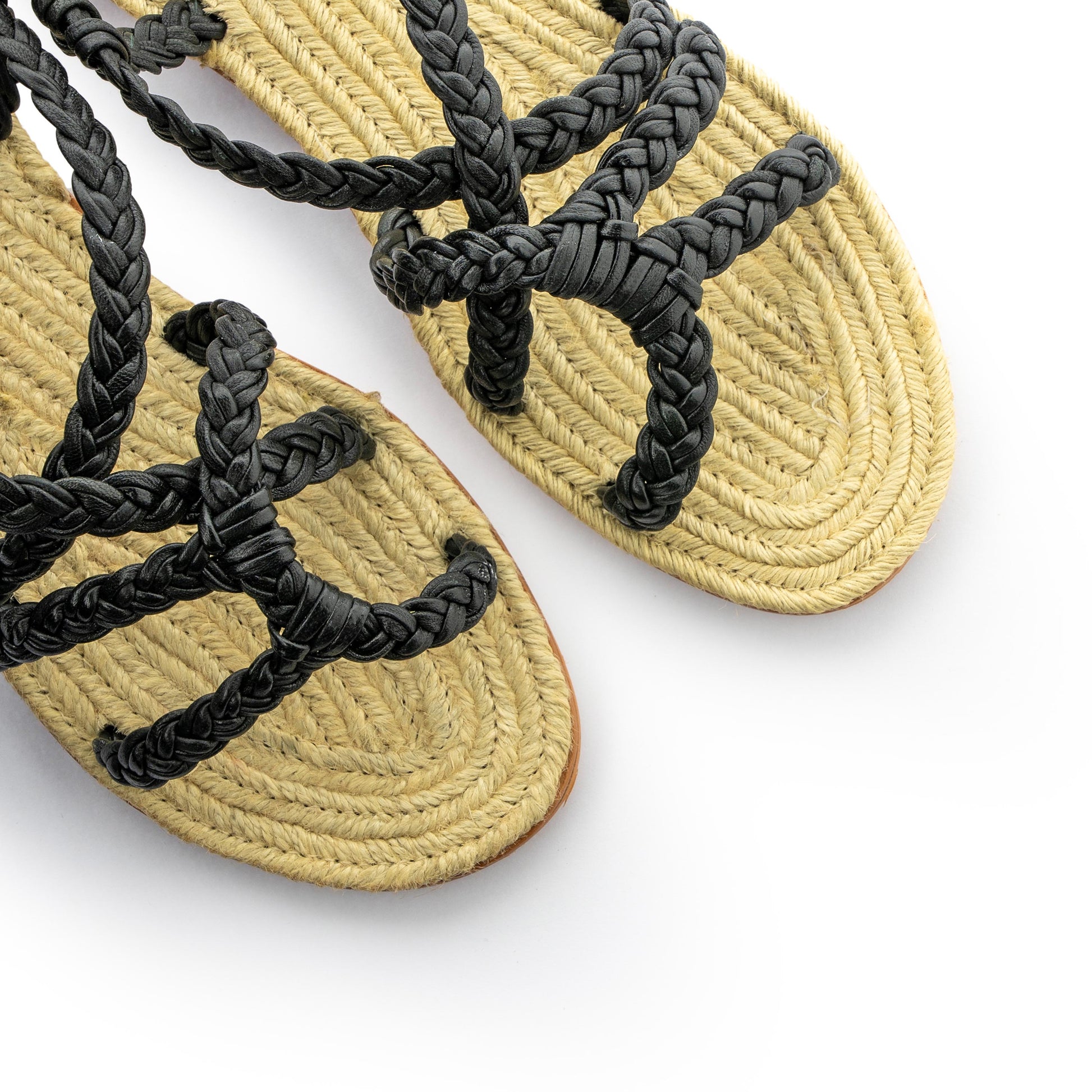 Sandalia plana negro con hebilla DELMA de 220V - DELMA-20-6.jpg