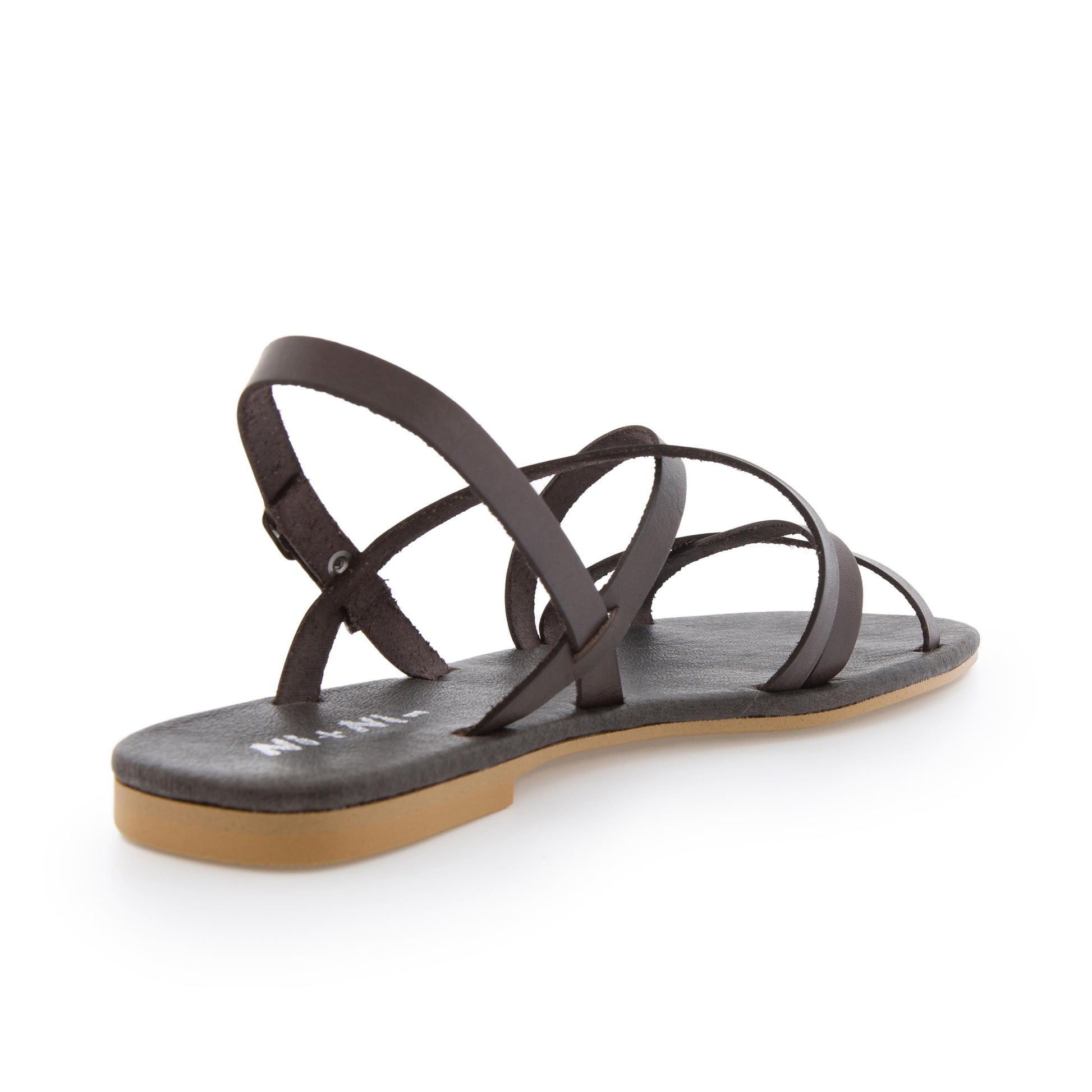 Sandalia plana marrón oscuro con hebilla 7579 Pepa&Cris - 7579-62-3.jpg