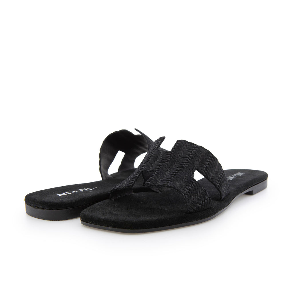 Zueco plano serraje negro 7628 de Pepa & Cris - 7628-31-2.jpg