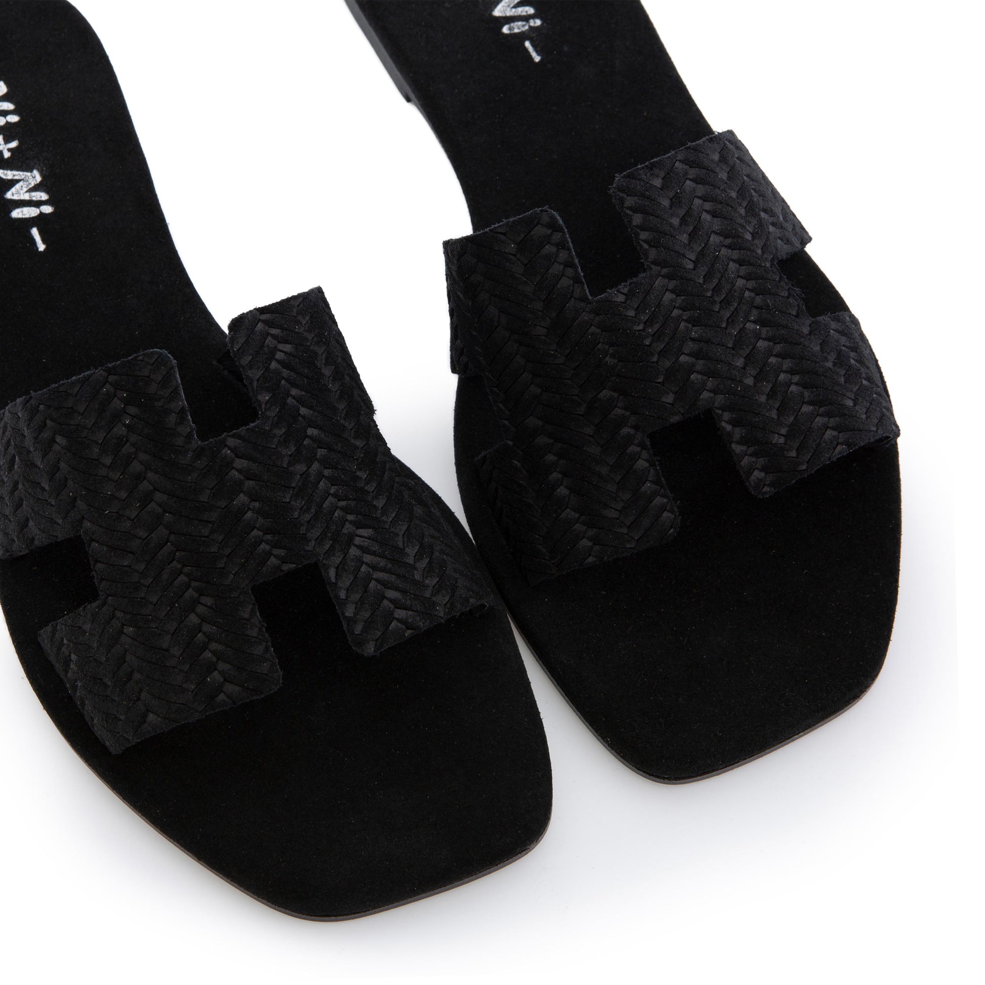 Zueco plano serraje negro 7628 de Pepa & Cris - 7628-31-6.jpg