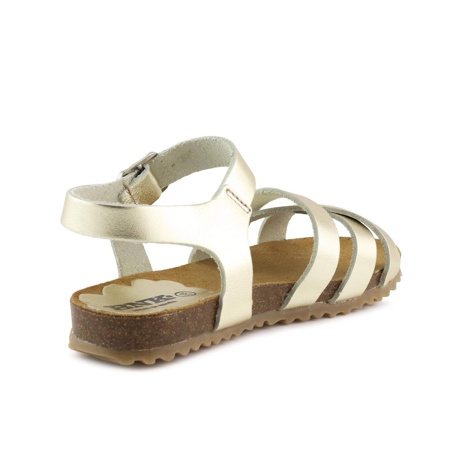 Sandalia plana dorado con hebilla 11506 de Pepa & Cris - 11506-48-3.jpg