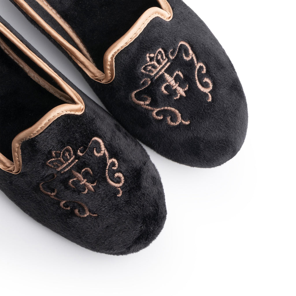 Zapatilla casa negro 766823 Norteñas