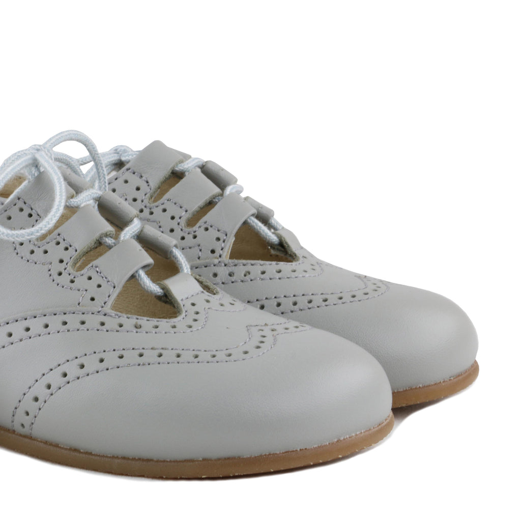 Angelito picado elegante gris claro con cordón 3992 Jeromín - 3992-17-5.jpg