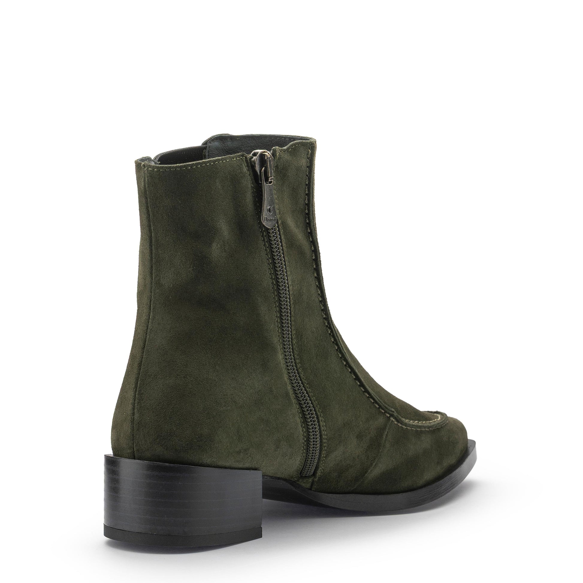 Botín serraje verde 7780B Pepa & Cris