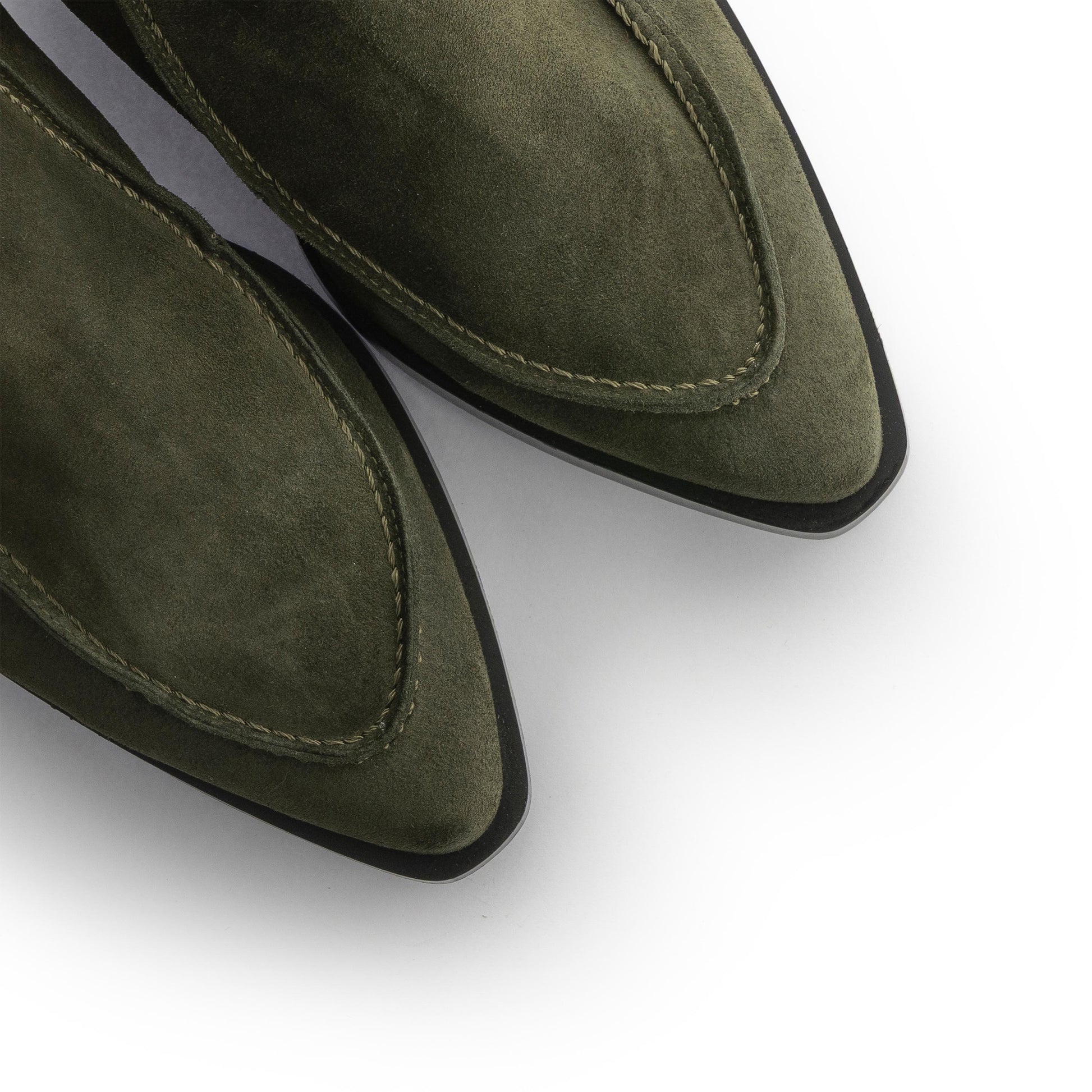 Botín serraje verde 7780B Pepa & Cris