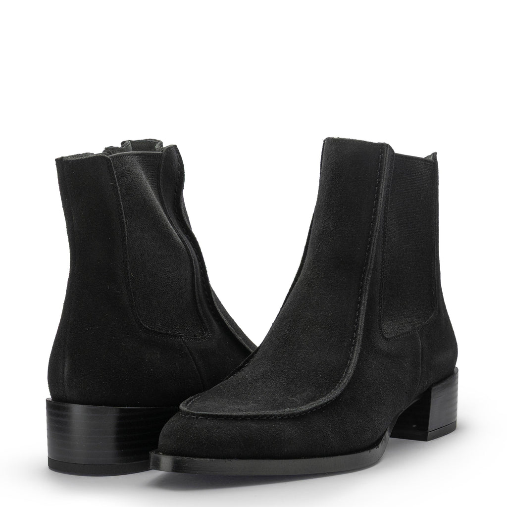 Botín serraje negro 7780B Pepa & Cris