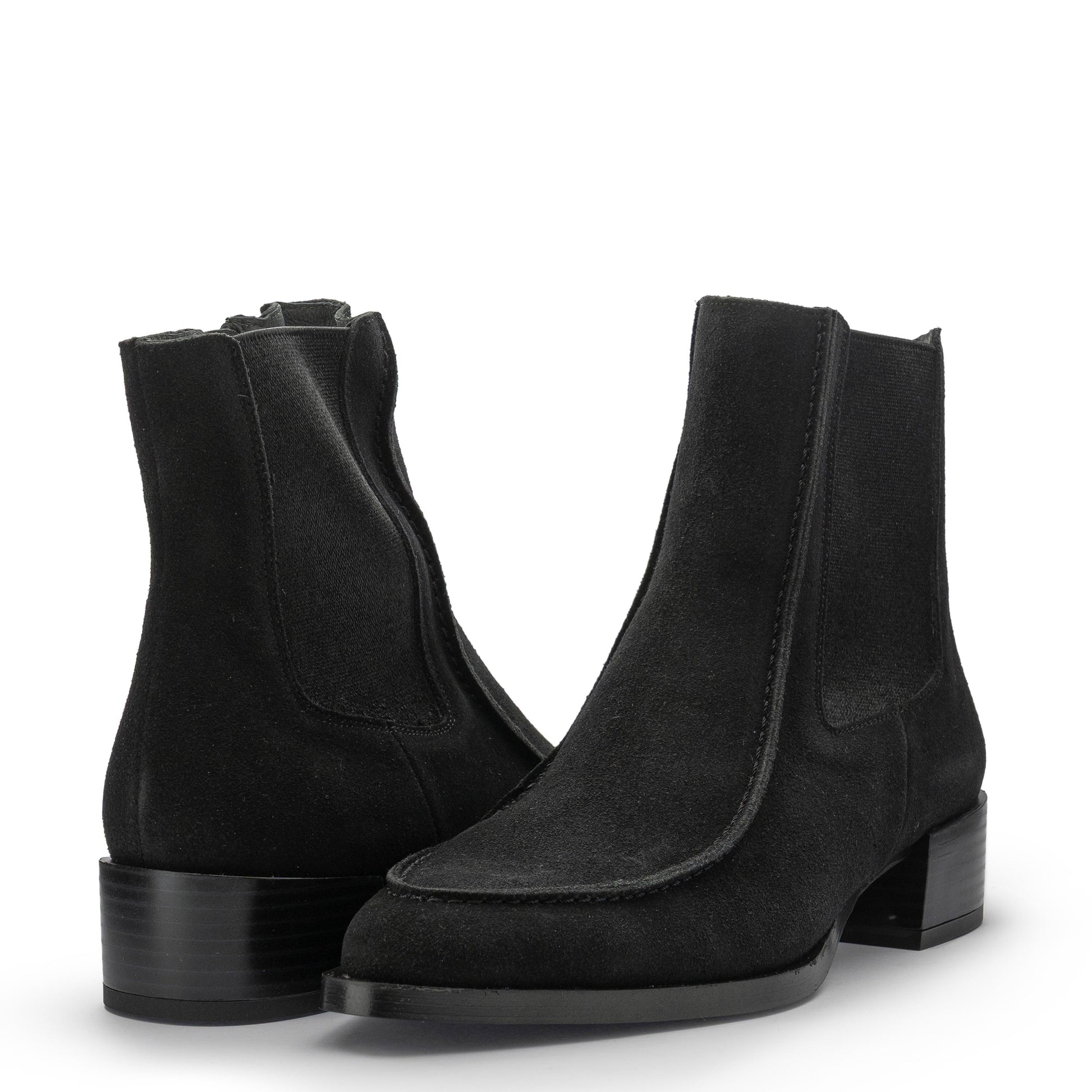 Botín serraje negro 7780B Pepa & Cris