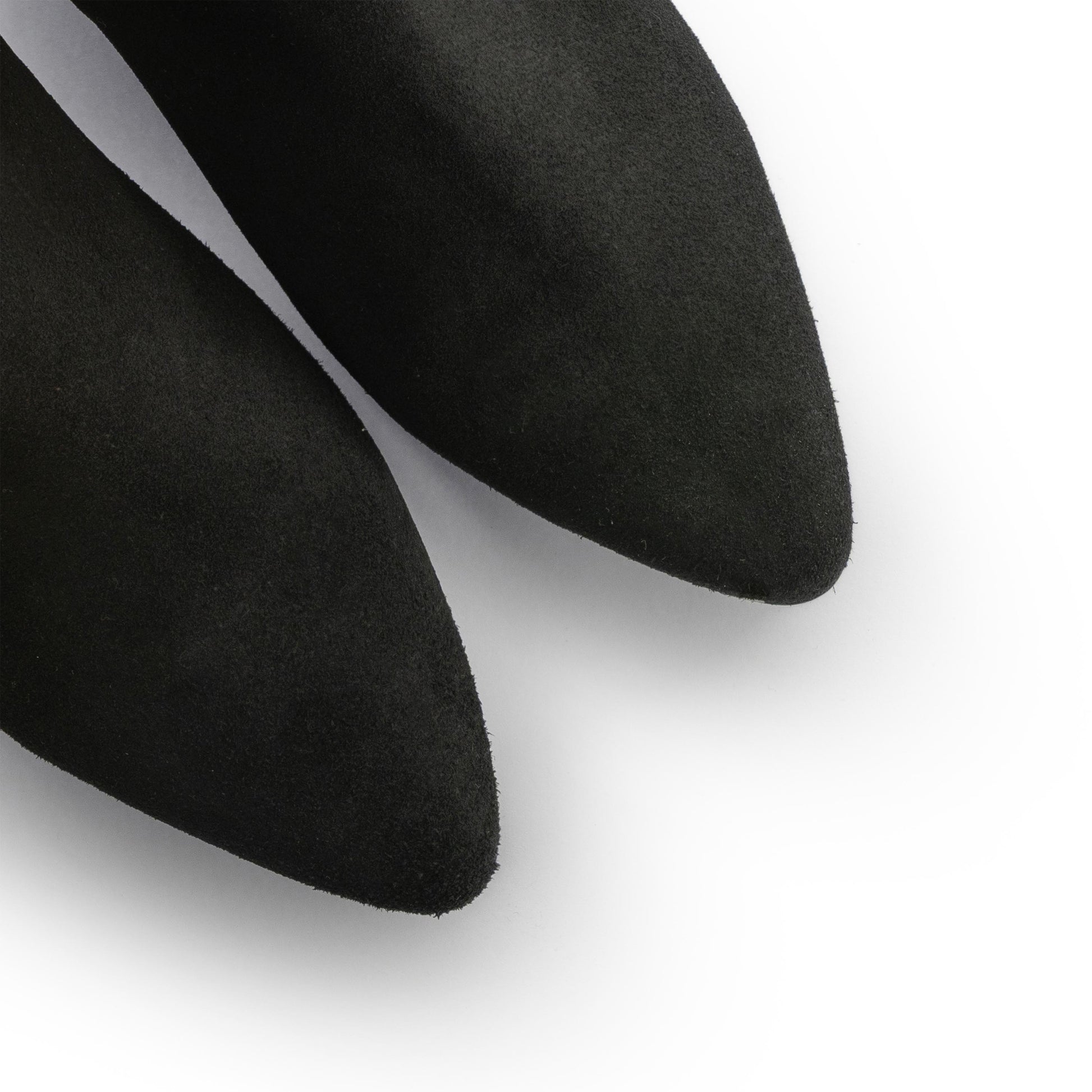 Botín plano ante negro con cremallera 7800A Pepa & Cris