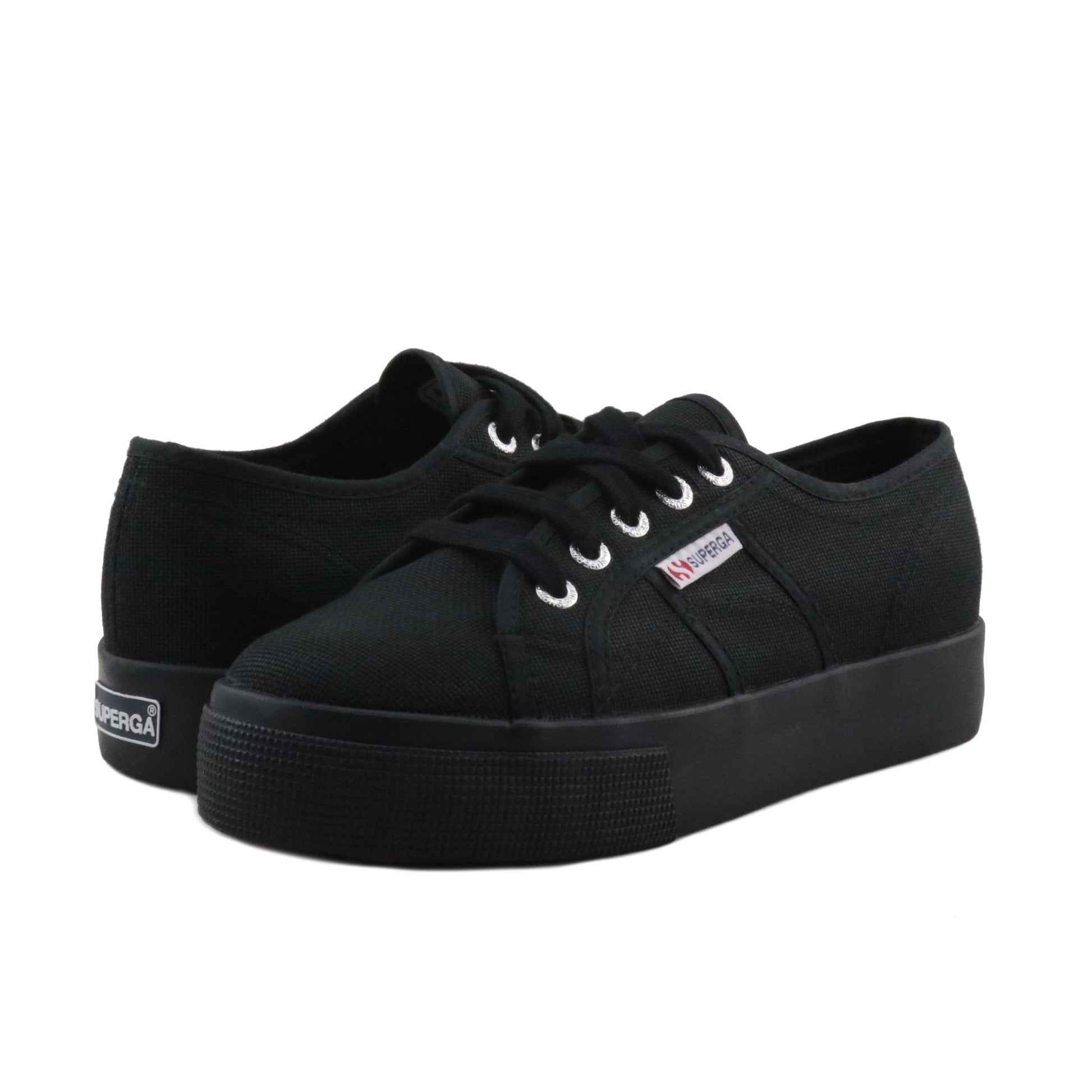 Zapatilla total negro con cordón 2730COTU Superga - 2730COTU-253-2.jpg