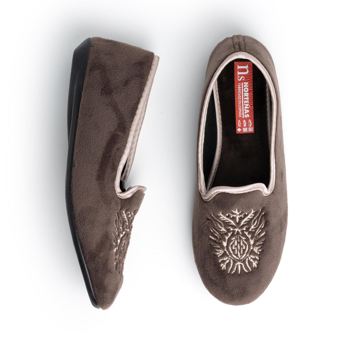 Zapatilla casa marrón 798025 Norteñas
