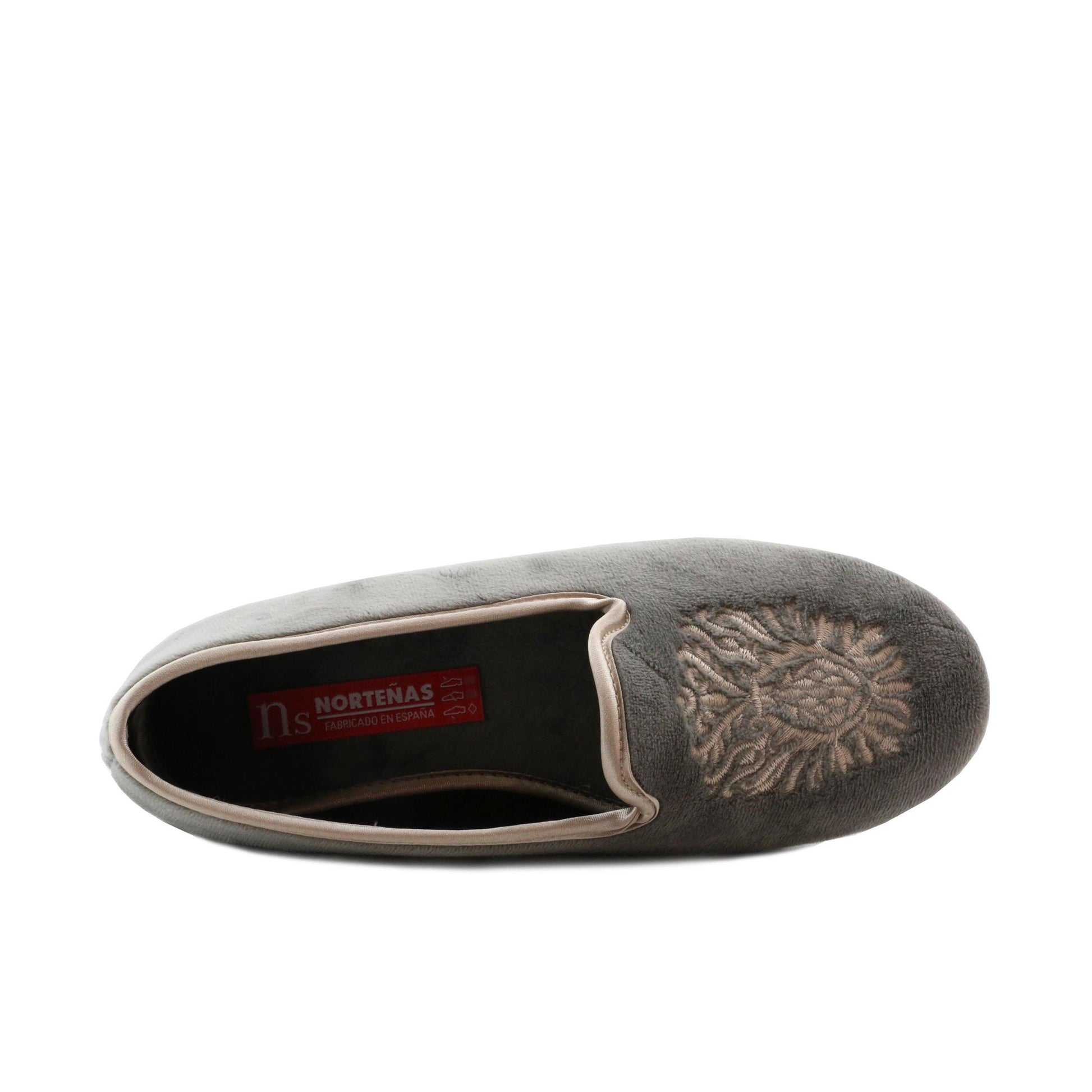 Zapatilla para casa cerrada gris 798025 de Norteñas - 798025-16-5.jpg