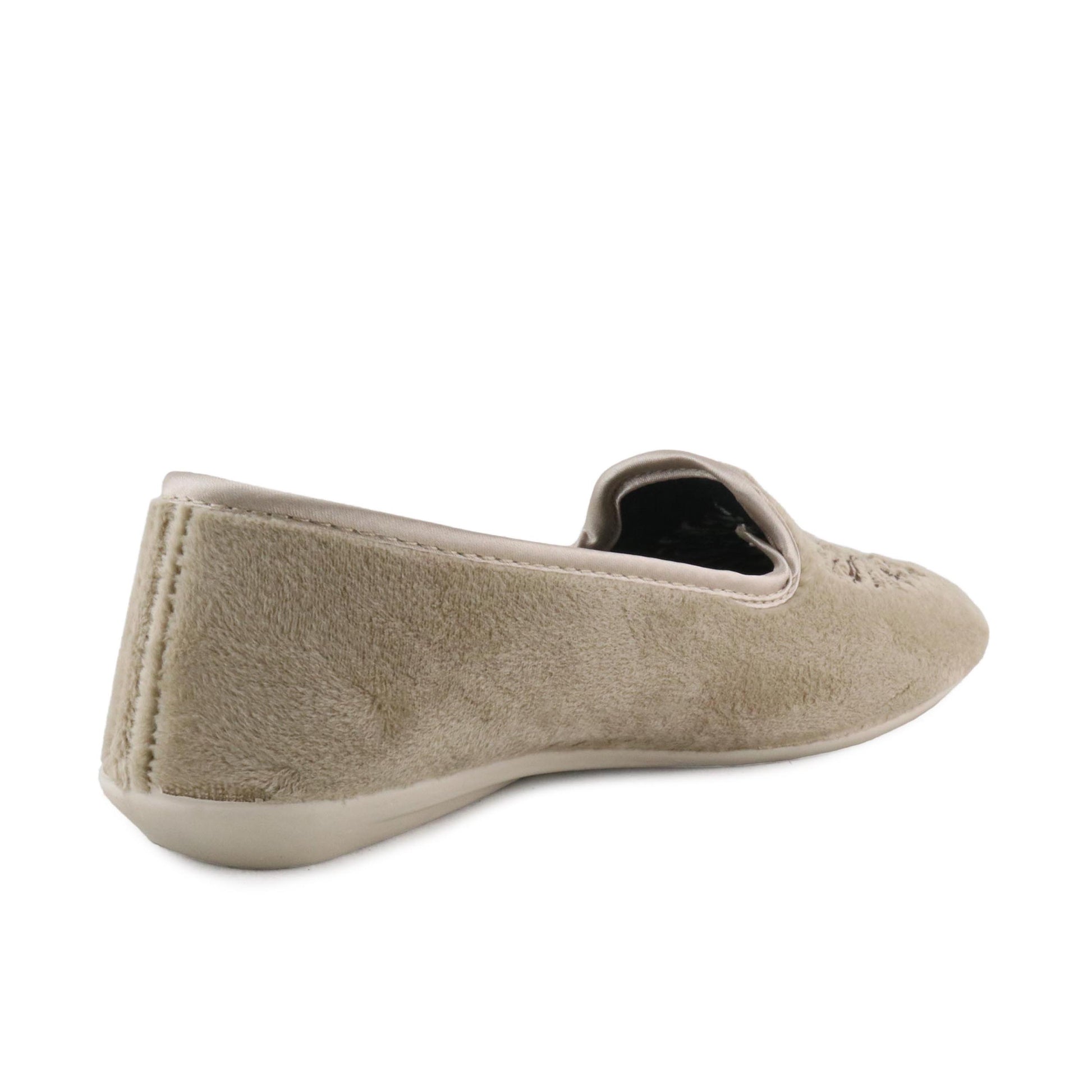 Zapatilla para casa cerrada crudo 798025 de Norteñas - 798025-351-3.jpg