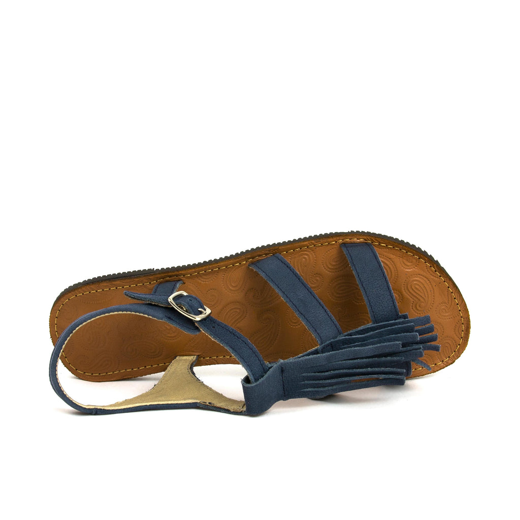 Sandalia plana nobuk azul con hebilla ANACONDA Jeromín - ANACONDA-34-6.jpg