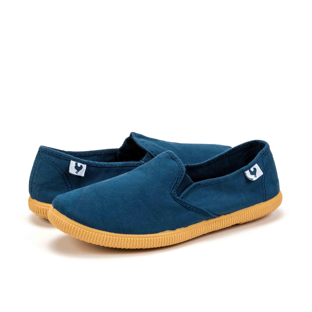 Zapatilla azul con elástico 7UNO de Walk in Pitas - 7UNO-7-2.jpg