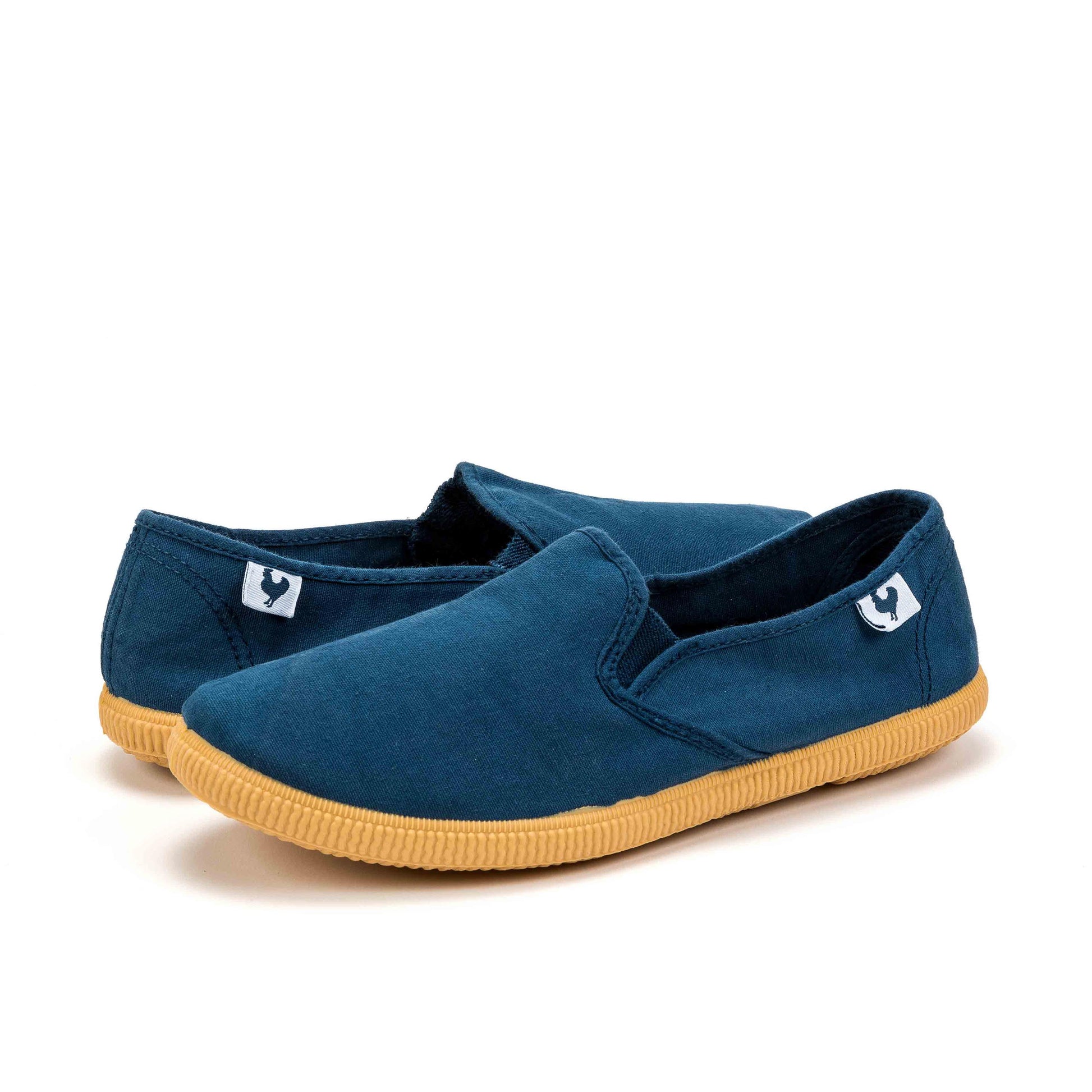 Zapatilla azul con elástico 7UNO de Walk in Pitas - 7UNO-7-2.jpg