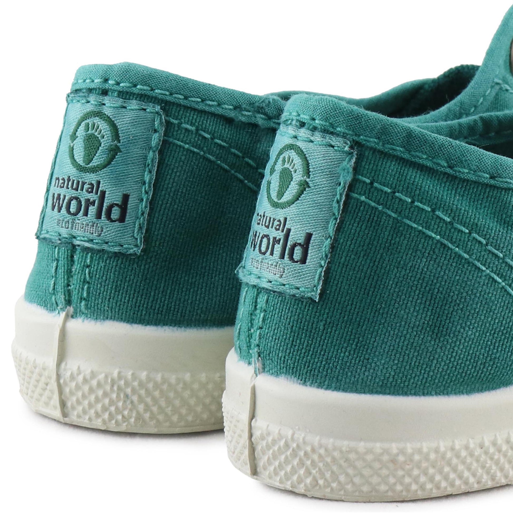 Zapatilla menta con elástico LONA470 Natural World - LONA470-354-6.jpg