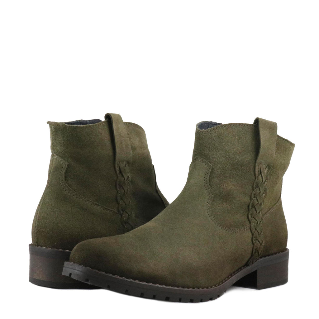 Botín kaki con cremallera ESTREN de Jeromín - ESTREN-33-2.jpg