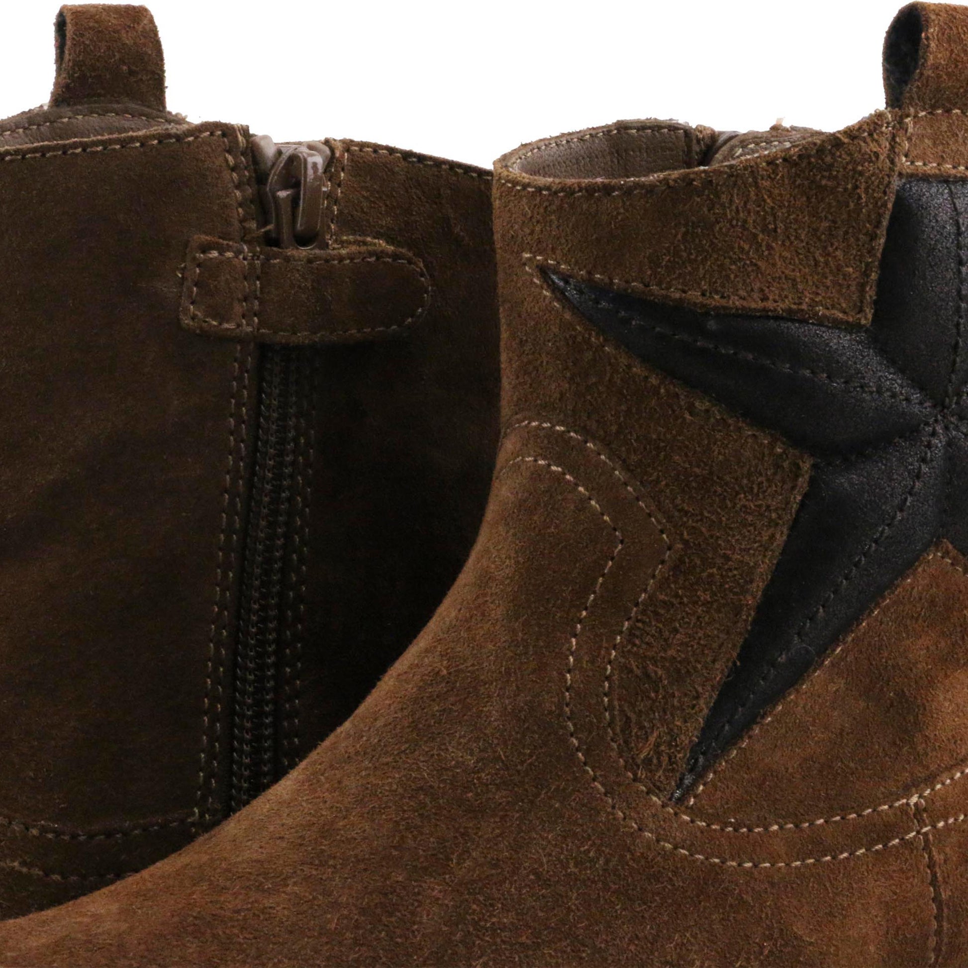 Botín ante cuero oscuro con cremallera GORUM Unisa - GORUM-80-6.jpg