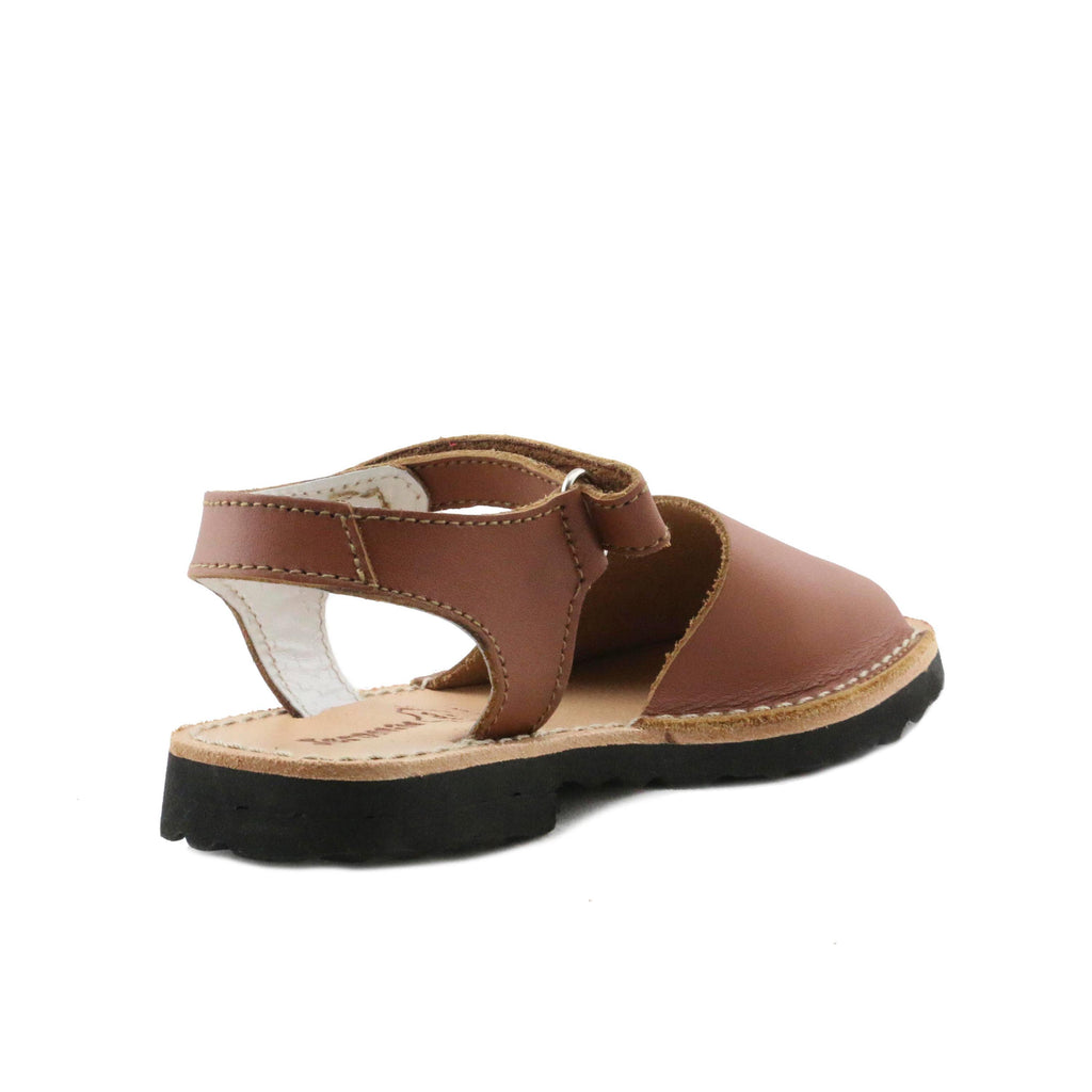 Menorquina plana cuero con velcro 8001 de Jeromín - 8001-19-3.jpg