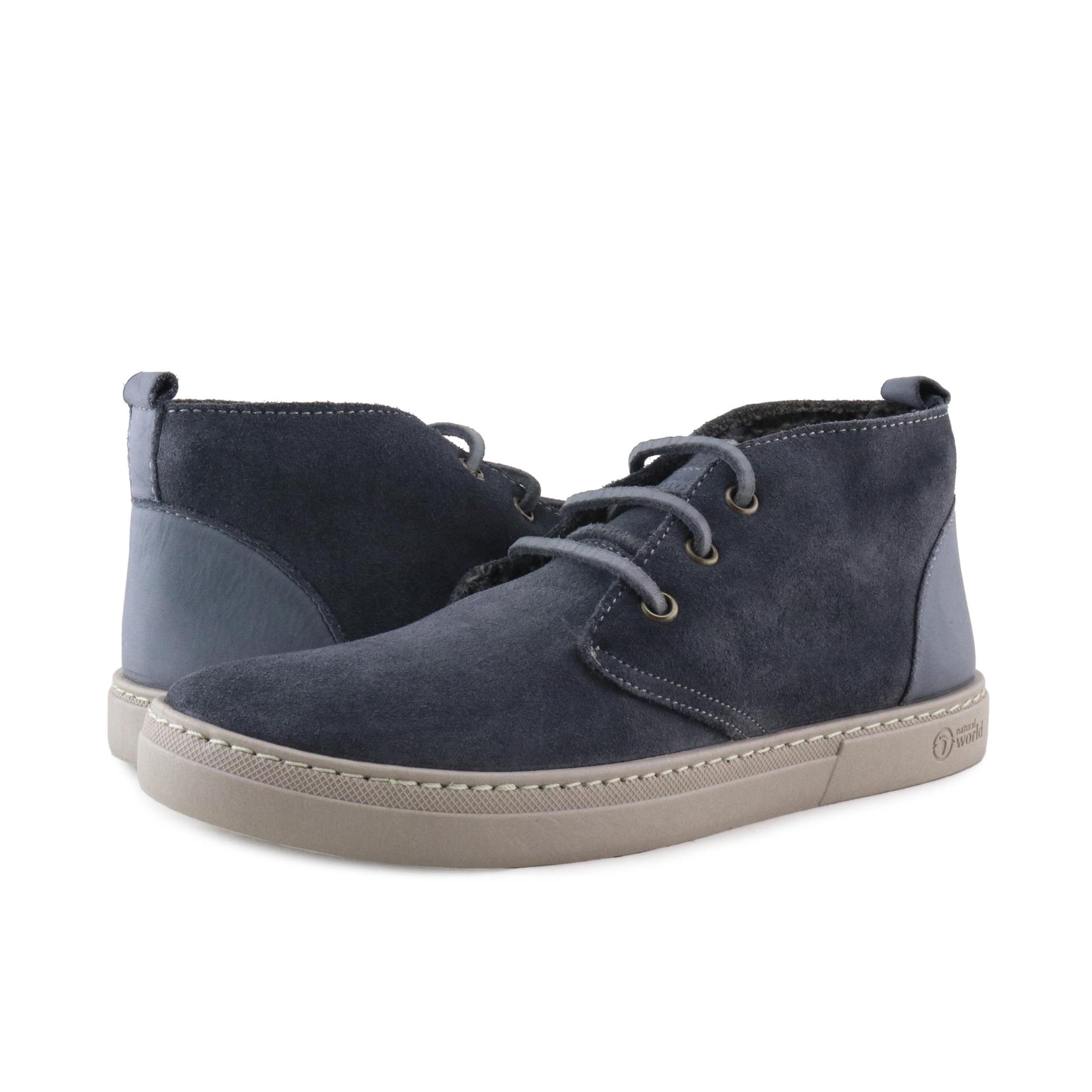 Bota negro lavado forrada con cordón 6202 Natural World - 6202-144-2.jpg