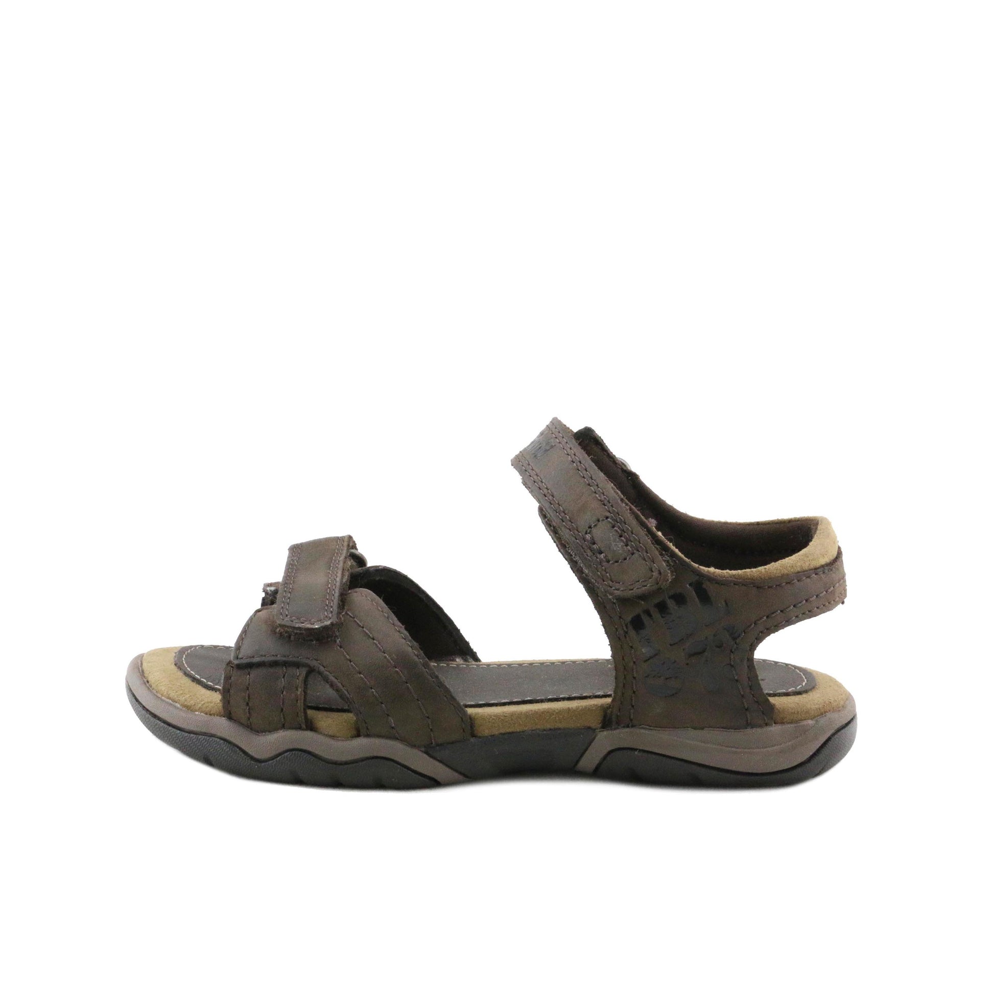 Sandalia plana marrón con velcro 80882 de Timberland - 80882-12-1.jpg