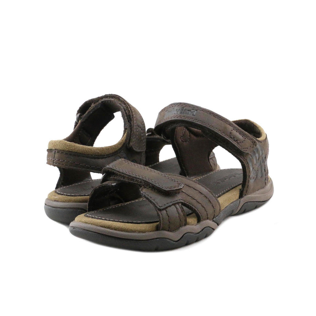 Sandalia plana marrón con velcro 80882 de Timberland - 80882-12-2.jpg