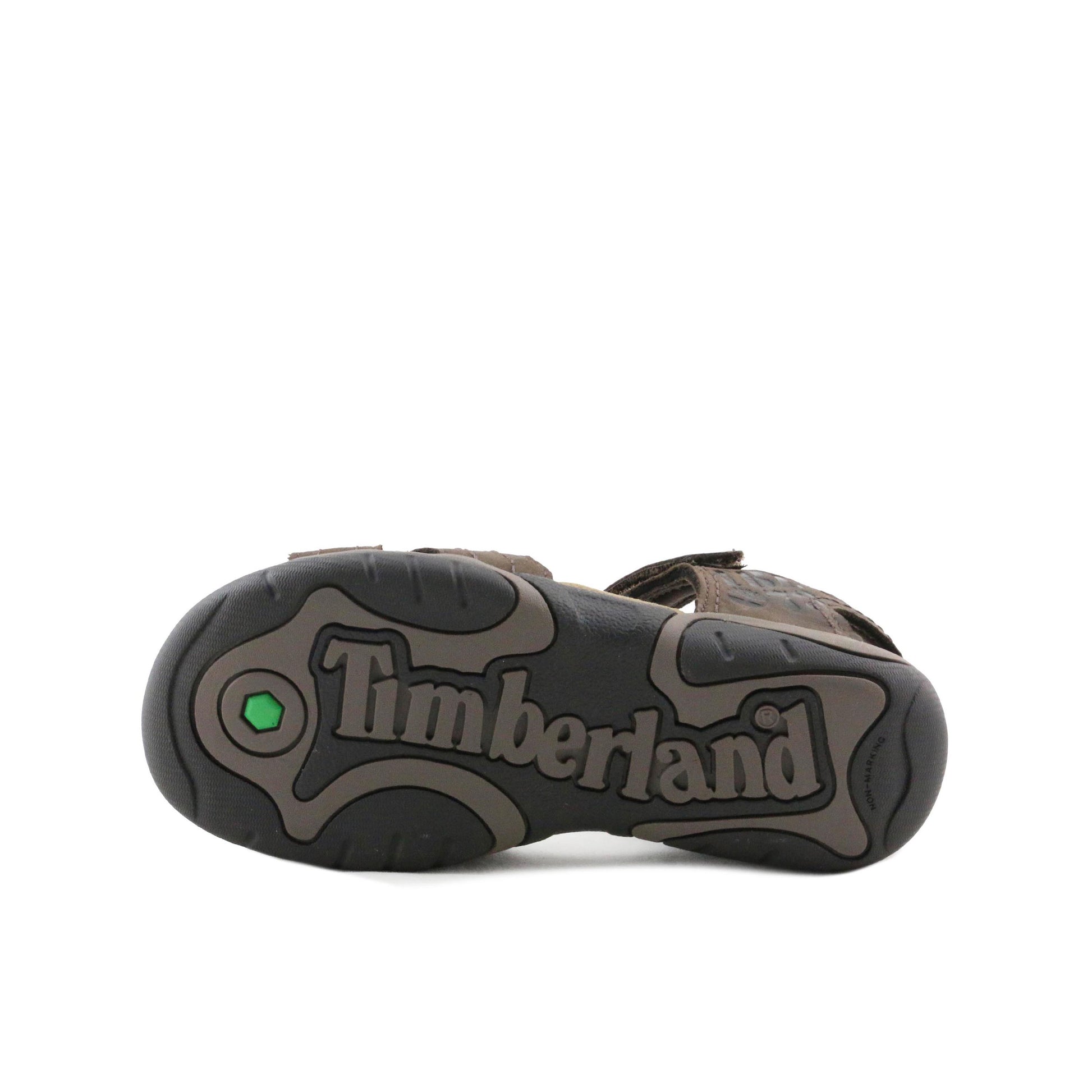 Sandalia plana marrón con velcro 80882 de Timberland - 80882-12-4.jpg