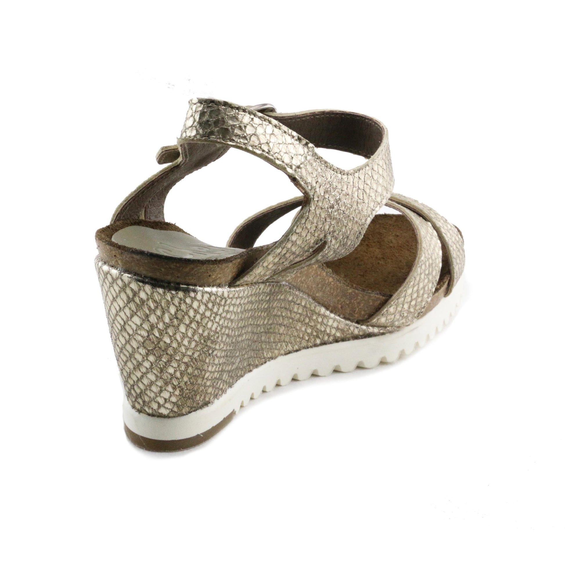 Sandalia de cuña champán con hebilla M1301 Pepa&Cris - M1301-110-3.jpg