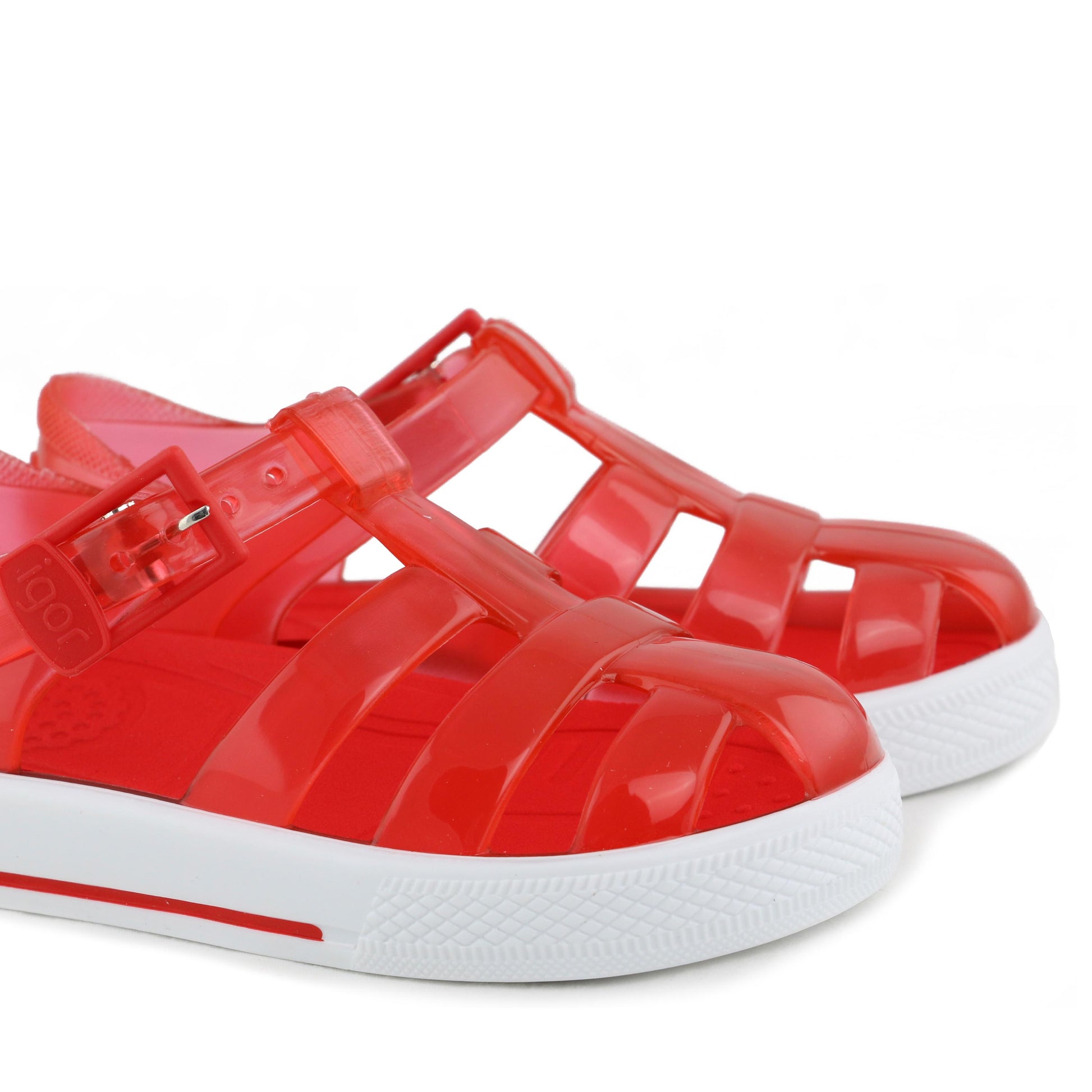 Cangrejera rojo con hebilla TENIS de Igor - TENIS-11-6.jpg