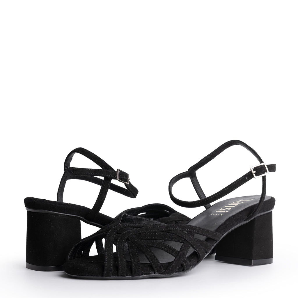 Sandalia negro 8343 Dansi