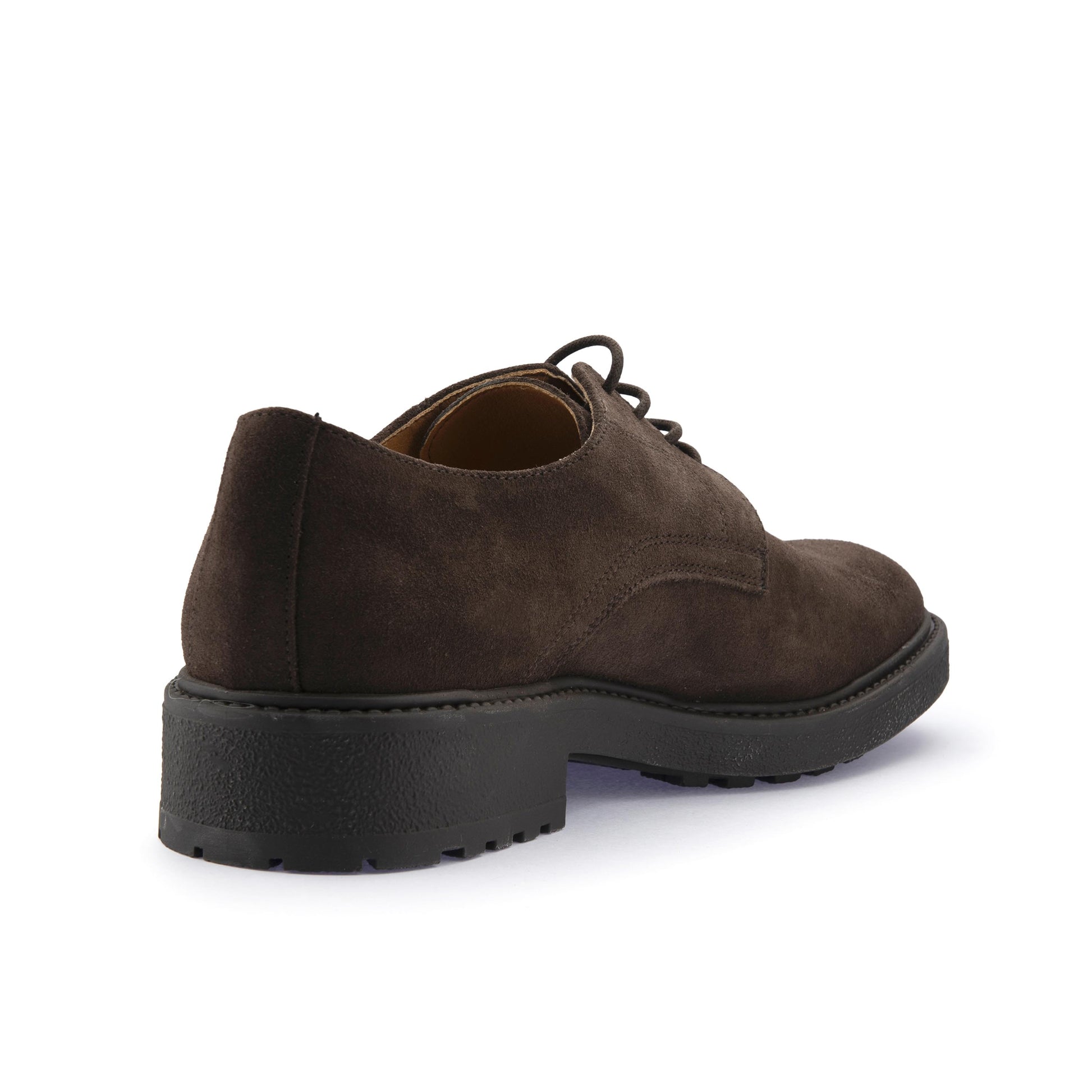 Blucher liso elegante ante marrón con cordón 83649 Jeromín - 83649-26-3.jpg