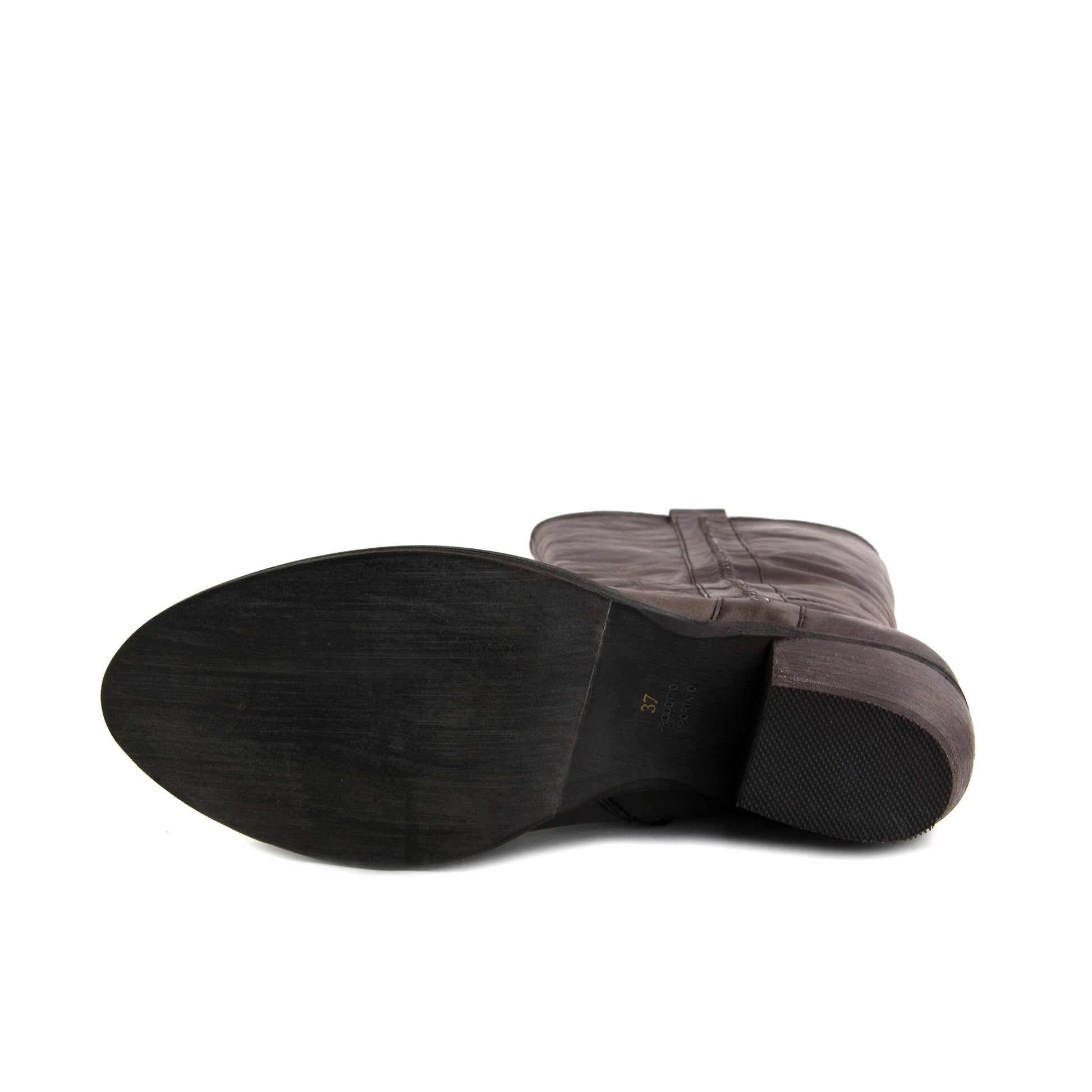 Bota cowboy de tacón marrón con cremallera 2408 Bruno Premi - 2408-12-5.jpg