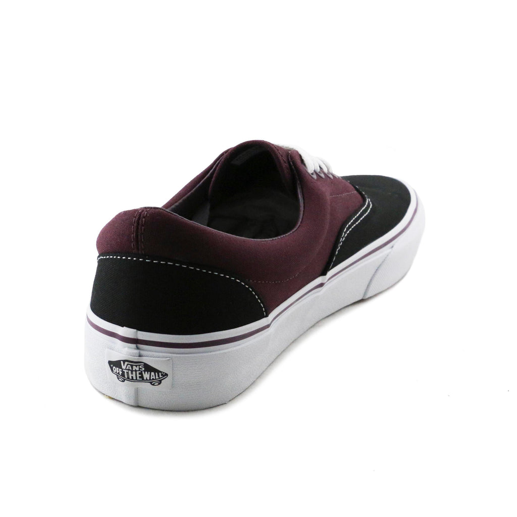 Zapatilla casual burdeos con cordón ERA de Vans - ERA-13 PISO BLANCO-3.jpg