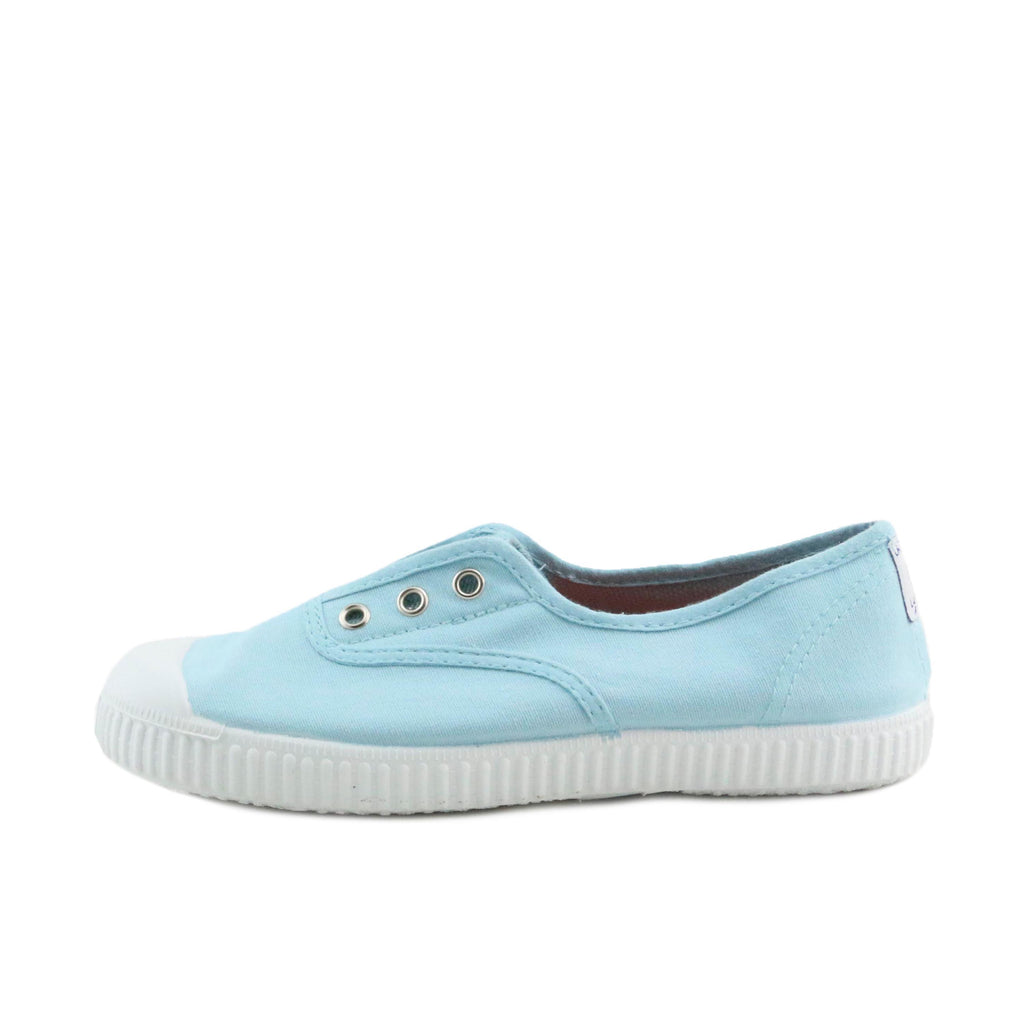 Zapatilla verde agua con elástico 88088 La Cadena - 88088-105-1.jpg