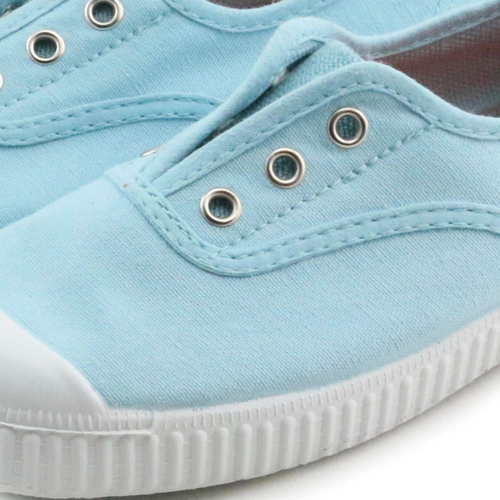 Zapatilla verde agua con elástico 88088 La Cadena - 88088-105-6.jpg