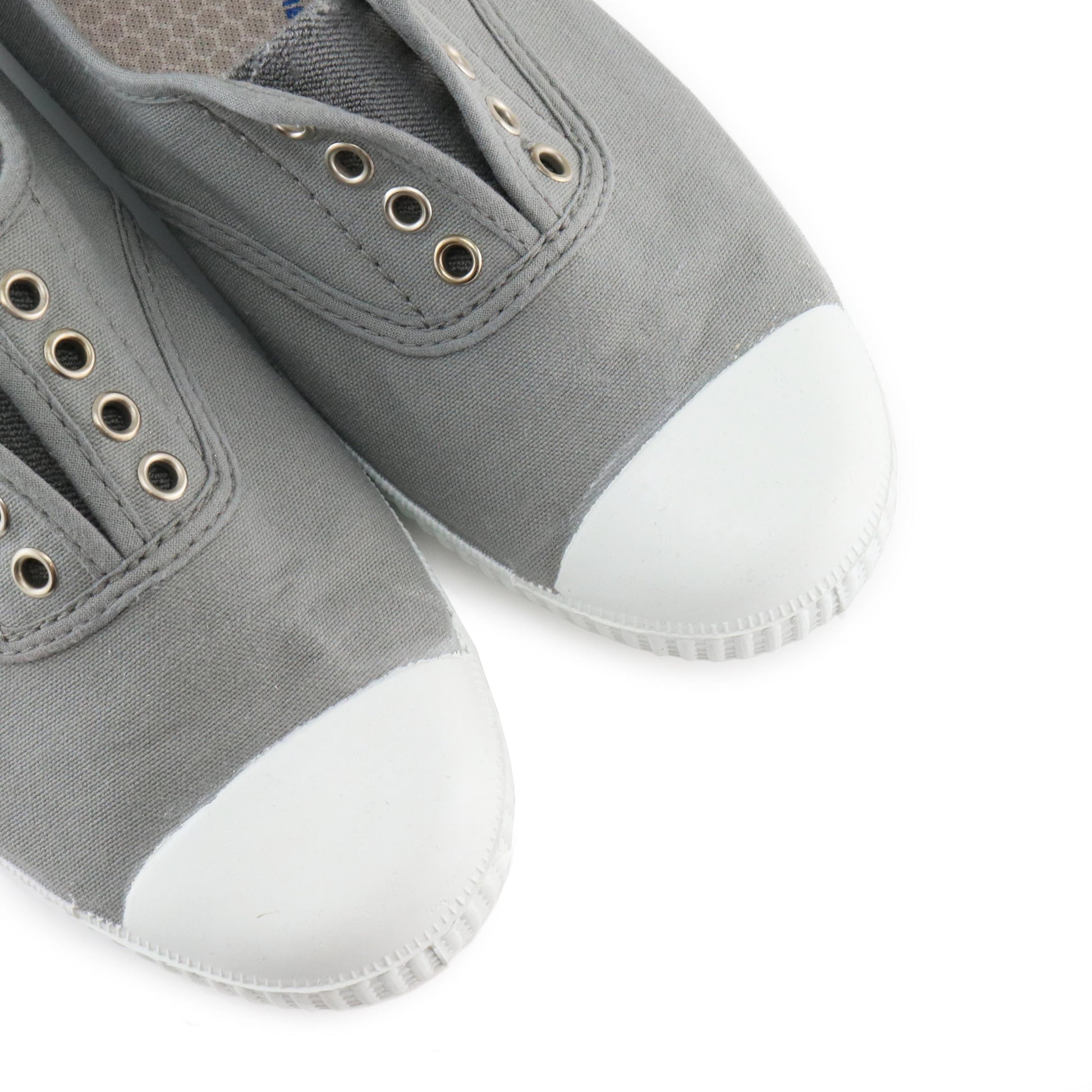 Zapatilla gris claro con elástico 88088 La Cadena - 88088-17-6.jpg