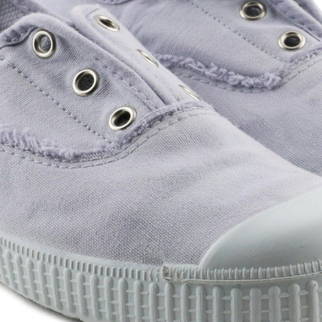 Zapatilla blanco con elástico 88088 de La Cadena - 88088-300-5.jpg